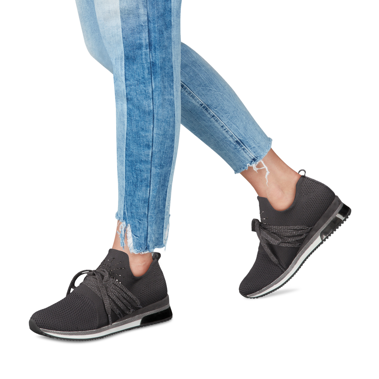 Sneaker - grau, DK.GREY COMB, hi-res